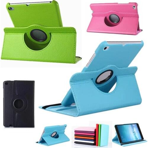 Rotary 360 Degree Rotating Litchi Folio Stand PU Leather Skin Cover Case For Xiaomi Mipad 2 3 Mi Pad 2 3Gen Mi Pad3 7.9" Tablet