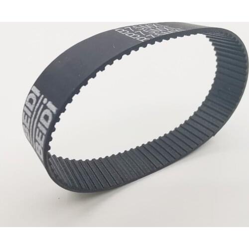 Black Rubber MXL Type 232MXL-258MXL( B290MXL-B323MXL) Timing Pulley Belt 2.032mm Picth 6/10mm Width Synchronous Belt