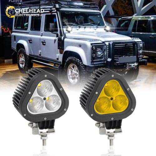 Super Led Car Work Light 60W Combo Beam Auto Driving Fog Lights 12V 24V for Off Road 4x4 ATV Trucks Motorcycle Accessories
