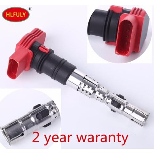 Free Shipping For Ignition Coil for VW Audi A4 8E2 B6 8HE A6 4F2 4F5 A8 ALLROAD (4BH, C5) NO# 077 905 115E 077905115E