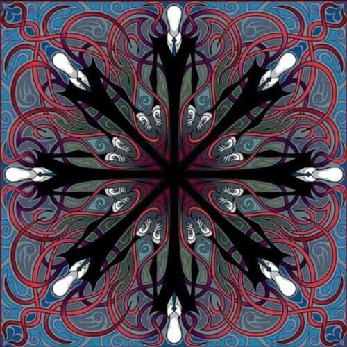 Kexinzu Full Square Round 5D DIY Diamond Painting "Religion Mandala" Handmade 3D Embroidery Cross Stitch Mosaic Decor kit Gift