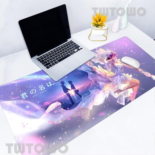Fashion Your Name Anime Mouse Pad Hot Sell HD Mouse Pad Gamer Keyboard Pad Table Mat Mouse Mat Anti-slip Carpet Mice Pad Laptop