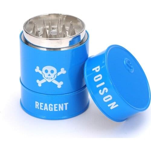 Fashion Herb Grinder Tobacco Crusher Smoke Cigarettes Accessories 65mm Smoke Grinder Smoking Mill Spice Muller Crusher Wholesale