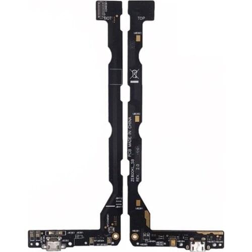 New USB Charge Charging Board Flex Cable For Asus Zenfone 2 Laser 6.0 Z00MD Z011D ZE600KL Mobile Phone