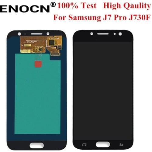 Original AMOLED Display For SAMSUNG Galaxy J7 Pro LCD Display Touch Screen J730 J730F for SAMSUNG J7 Pro LCD Screen Replacement