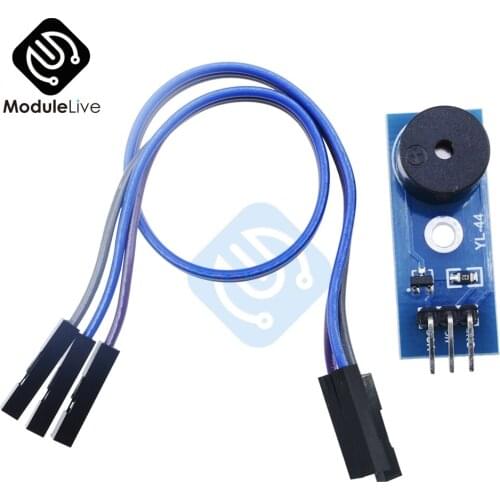 3.3V-5V Passive Beep Board Module Buzzer Module Alarm Sensor For Arduino Smart Car With DuPont Line IO I/O Interface Of SCM