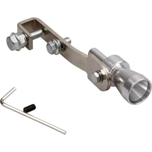 Motorbike Car Exhaust Fake Turbo Whistle Pipe Sound Muffler Blow Off Valve Universal Simulator Whistler