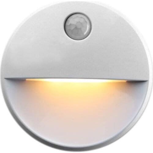 PIR Motion Sensor LED Novelty Lighting Sensitive Wall Ceiling Night Light Cabinet Lamp for Hallway Pathway 2led Novelty Lighting