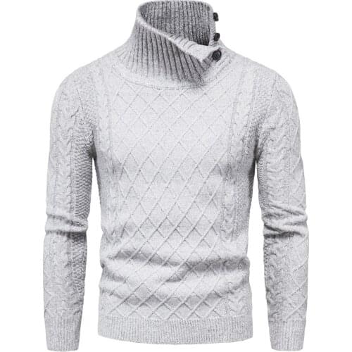 Turtleneck Sweaters with Long Sleeves for Men In Autumns New Style Sweaters