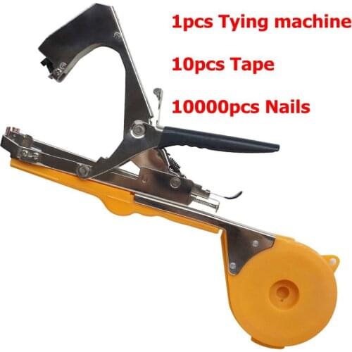 Hand Tying Binding Machine Tying Machine Plant Garden Plant Bundle Tapetool Tapener With 20 Rolls Of Tape Garden Tools
