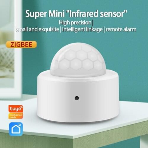 Tuya Zigbee PIR Motion Sensor Detector Human Body Movement Detection Smart Life APP Wireless PIR Home Alarm Anti Theft System