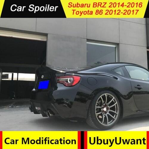 High Quality G Style Spoiler For GT 86 BRZ Rear Trunk wing spoiler For Subaru BRZ Toyota 86 GT86