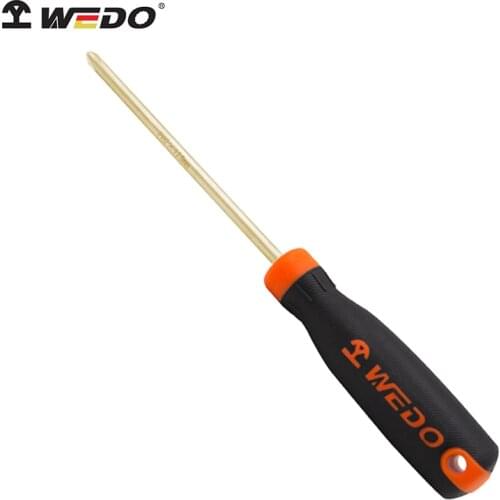WEDO Non-sparking Phillips Screwdriver, Explosion-proof, BAM certified, 200mm