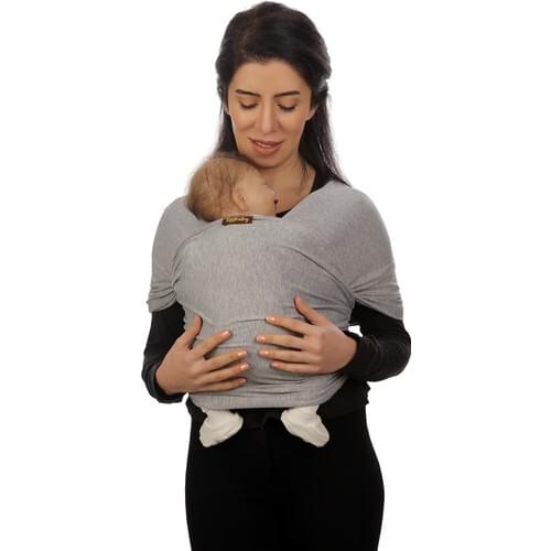 Egg Baby Flexible Wrap Sling Gray