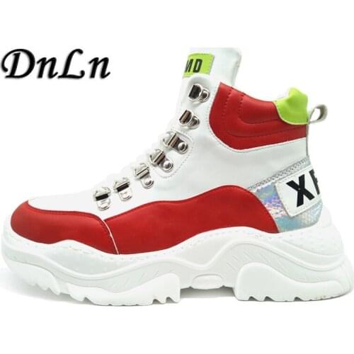 Platform Winter Boots Fashion Shoes Men Sneakers Thick Bottom Boots 6#20/10e50