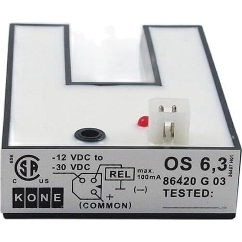 2pcs KONE elevator accessories U-shaped sensor level switch close AQ1H91