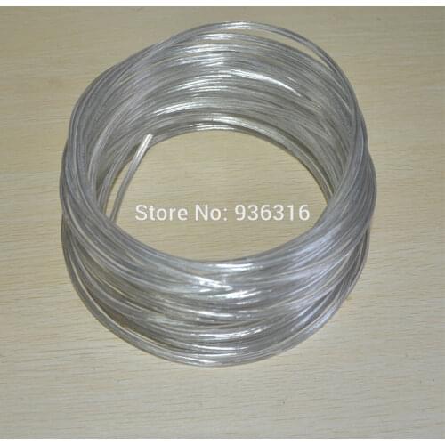 2x0.75mm2 Transparent Lamp Switch Wire Copper Conductor Electrical Cable Pendant Light Lamps Line Double Insulation 5 Meters