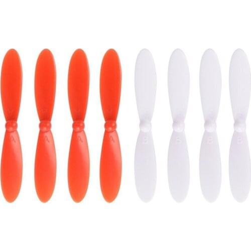4x Red + 4x White Rotor Propellers Blades for Hubsan X4 H107 H107D H107C H107L RC Four - axis Aircraft Accessories