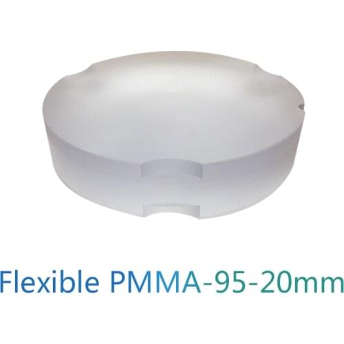 Acetal Flexible PMMA blank 95*20mm A0/A1/A2/A3/B1/Clear Color for Dental Lab Open CADCAM Milling System