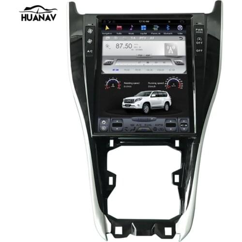 12.1 inch Tesla style Android Car Navigation GPS For Toyota Harrier 2013-2018 Multimedia Stereo Player 1 din radio Audio Video
