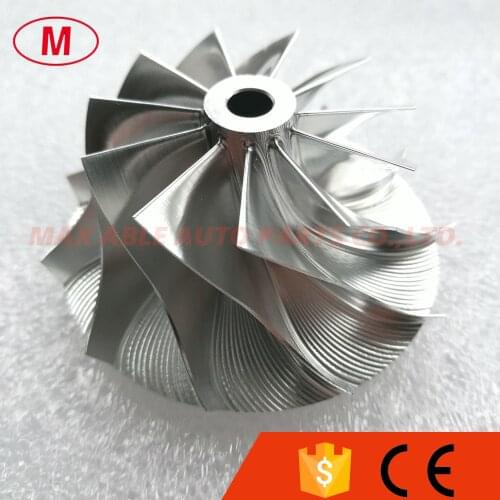GT15-25 High Preformance Turbo Aluminum 2618/Milling/Billet Compressor wheel 38.62/52.00mm 11+0 blades Forward for 760699-5004