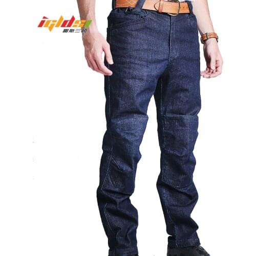 IGLDSI Men's Biker Jeans