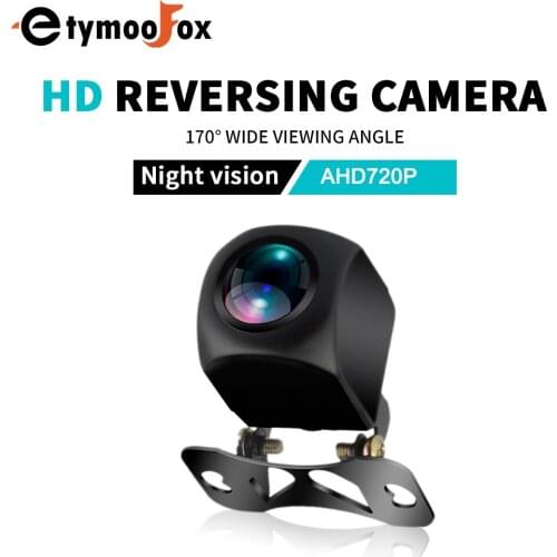 Reverse Camera Rear View Camera Fisheye Reversing Automatic Monitor Waterproof 170 Universal Wide Angle AHD Color Image