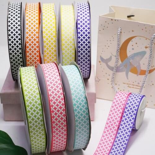 Foil Ribbon Free shipping 7/8" 50 yards printed grosgrain ribbon I5101875