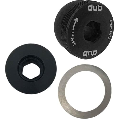 Mountain Bike Crank Screw Alloy Self-extract Screws M18 / M30 Bolt Crankset Screws Suitable Sram DUB For Cycling Bike Part