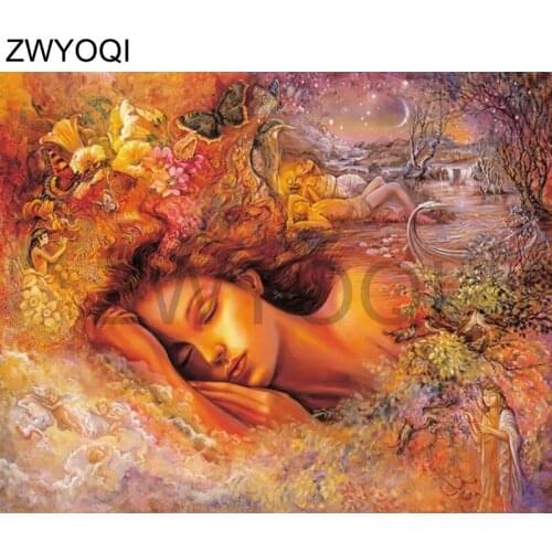 Full Round Diamond painting Cross stitch sleeping Beauty 5D DIY Diamond embroidery Full Square Diamond mosaic sleeping Beauty