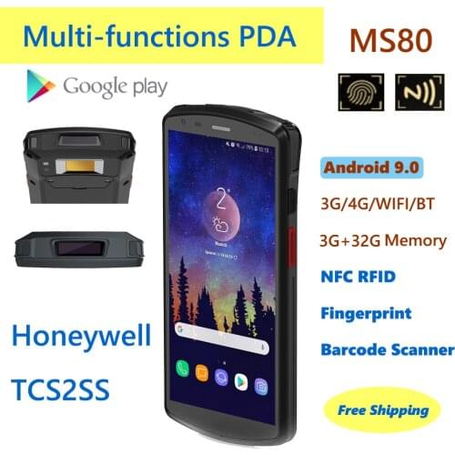 Industrial Terminal Handheld Scanner Device Android Data Collector PDA For Supermarket/ Courier/ Inventory/ Police/ Logistics