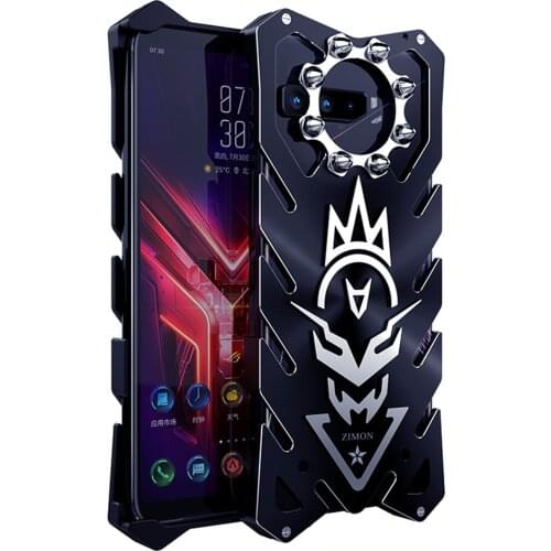 Shockproof Aluminum Metal Body Cover Fundas for ASUS ROG Phone 3 2 ZS661KS ZS660KL ROG2 Phone2 ROG3 Phone3 Case Coque Shell