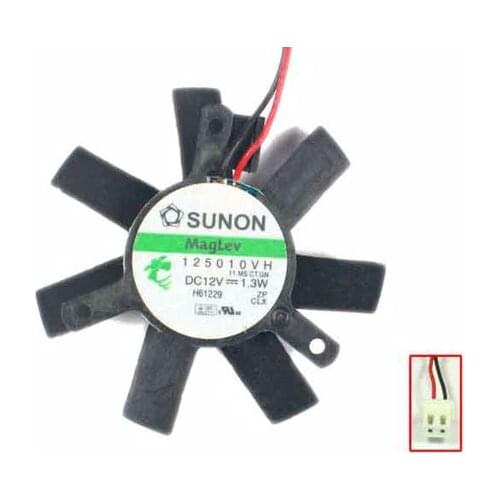 SUNON 125010VH 11.MS.CT.GN DC 12V 1.3W 50x50x10mm Server Cooling Fan