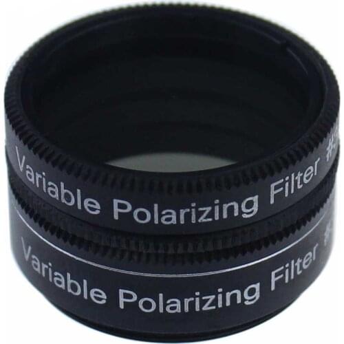 1.25 Inch Variable Polarizing Filter No3 - Progressively Dim the View - Increasing Contrast for telescope Eyepiece