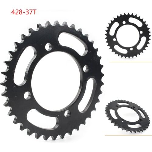 428 37T Rear Chain Sprocket 58mm for Motorbike ATV Quad Pit Dirt Bike