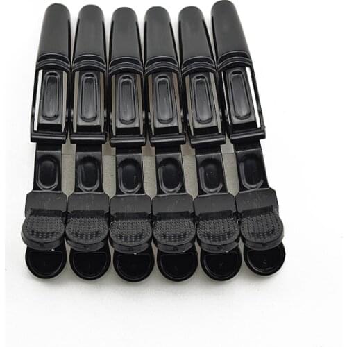 6Pcs/Lot Professional Alligator Hair Clip For Women Plastic Bobby Pin Hairpins Bow Hair Clips For Girls 4 Colors Styling Tools