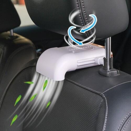Micro USB Abs 5V Car Fan Cooler Foldable Silent Fan For Car Backseat Air Condition 3 Speed Adjustable Desk Fan Car Cooling