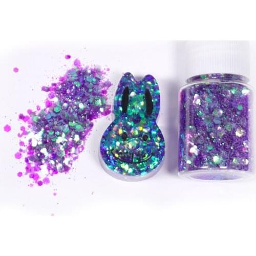 Shiny Mixed Glitter Sequins DIY Crystal Epoxy Resin Mold Fillings Jewelry Making 62KE