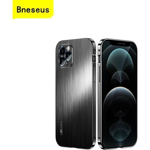 Metal Anti-Drop Phone Case is Suitable For iPhone12/Pro/promax Metal All-inclusive Lens Brushed Anti-Drop Cover