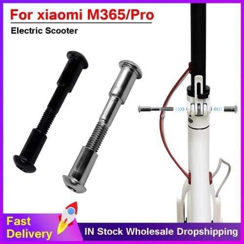 For M365 Folding Pothook Hinge Bolt For Xiaomi MIJIA M365 Scooter Repair Hardened Steel Lock Fixed Bolt Screw Folding Hook Parts