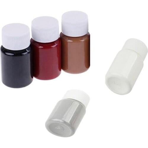 Leather Paint - Leather Color Restorer for Furniture Leather Color Repair for Faded Scratched Sofas Cars Shoes and Clothing