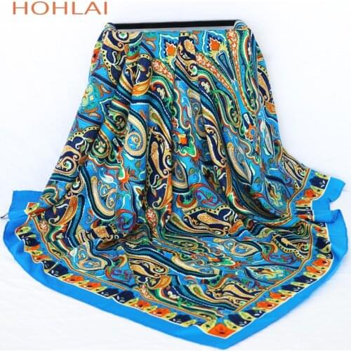 New Square Winter Scarves For Women Scarf Womens Printed Blanket Scarf Bandana Shawls Stoles Autumn Winter Warps120*120cm