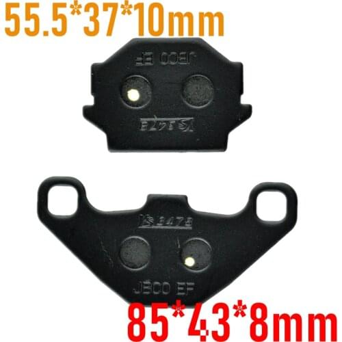 Motorcycle Front Brake Pad for Suzuki OR50 ZR50 GT80 RG80 GP100 GN125R GS125 ESZ RG125E GSX400 GS450S GSX400F VISA R 110