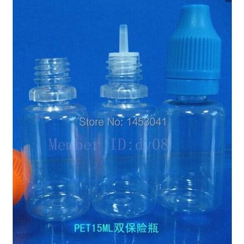 Empty bottle 15 ml bpa free manufacturer in China