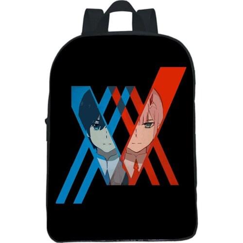 Darling In The Franxx Backpack Fashion Kawaii Children Bag Kindergarten Small Backpacks Boy Girl Bags Kids Casual Daypacks
