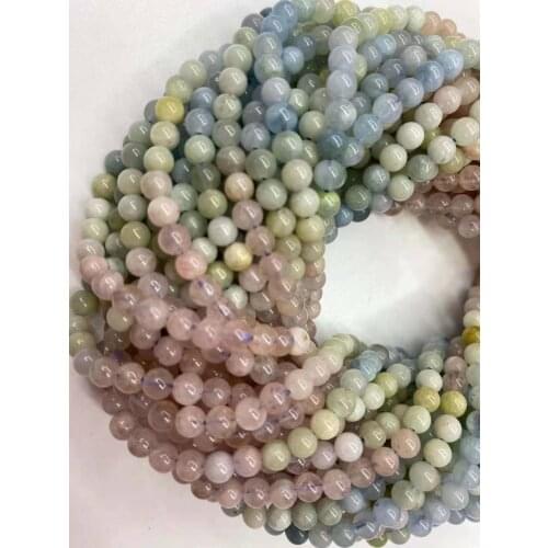 Natural gradient Morgan Garden beads 4.5mm DIY boutique jewelry crystal length 38 cm