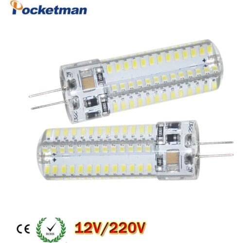Led g4 AC 220V DC 12V Led bulb Lamp SMD 3014 3W 4W 5W 6W 7W Replace 10w 30w halogen lamp light 360 Beam Angle LED Bulb lamp