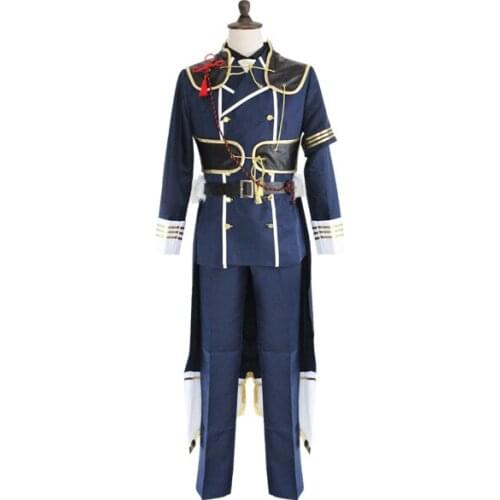 Touken Ranbu Nakigitsune Warrior Battle Uniform Whole Set Cosplay Costume X001
