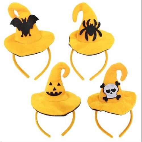 Party Favors Halloween party dress up tiara supplies spider bat witch headband