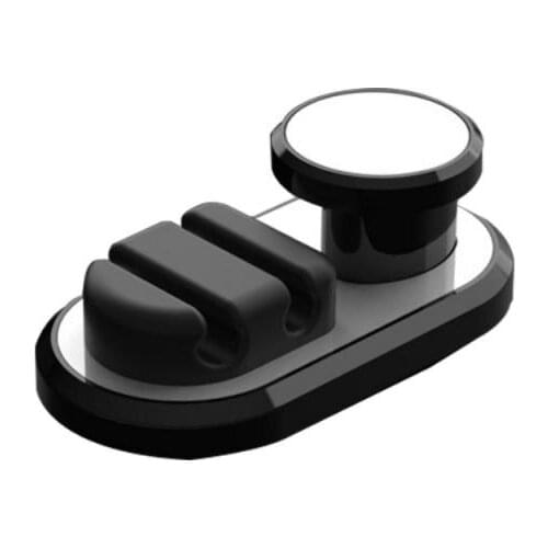 1pcs Data Cable Hub Storage Cable Organizer Silicone Cartoon Cable Fixing Device For Home Office Desktop Computer Storage